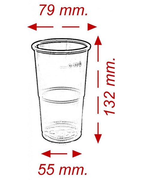 Slush Ice Glas 0,35 L - 1000 stk.